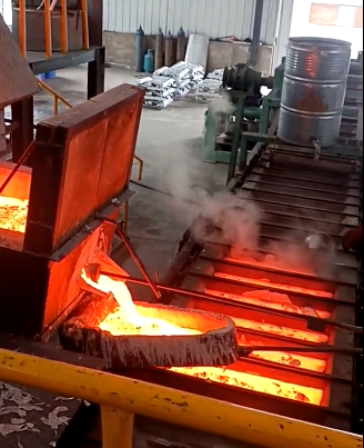 Iron Smelting Electric Induction Scrap 1T Steel Metal Industrial Melting Furnace