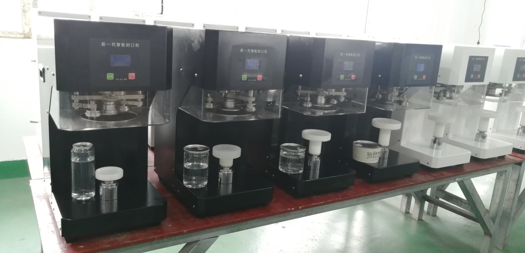 20200704 Stainless Steel Button Type Can Sealing Machine Can Seamer For Ice Tea And Bear Cans