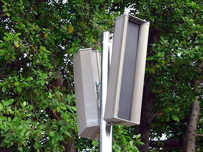 Weatherproof loudspeaker pa system outdoor column speakers