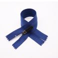 China factory 3# zipper for jersey cycling with custom zip logo rubber zipper puller head reverse zipper nylon