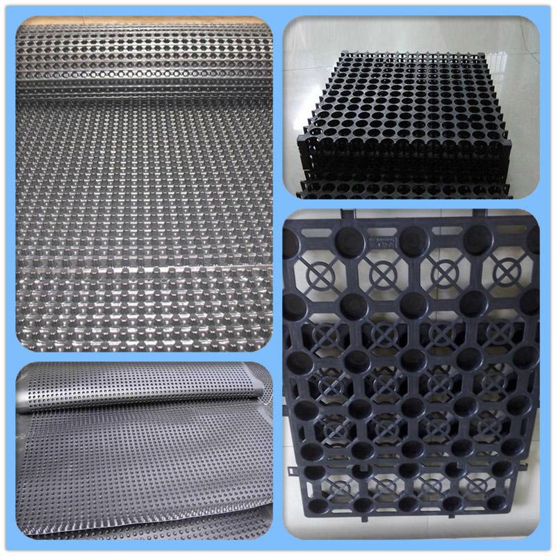 earthwork products HDPE plastic dimple drain board/PVC drainage sheet with competitive price