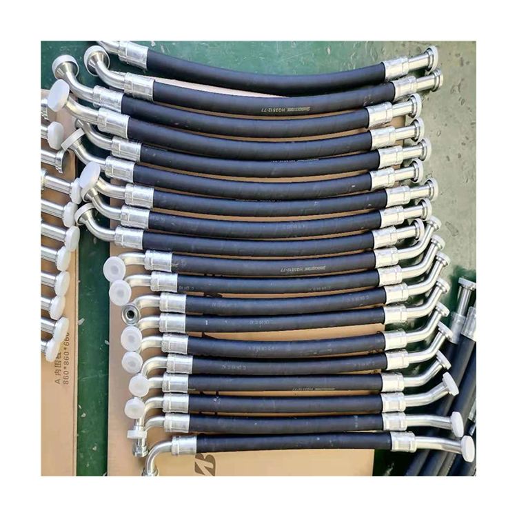 Superior Quality Oil Rubber Large Hydraulic Hose Assembly Excavator Hydraulic Hose