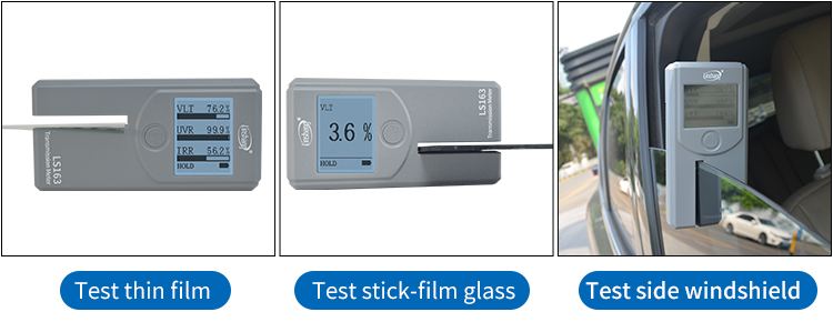 Linshang LS163 940nm IR Tint Meter for Automotive Window Film Stickers Test