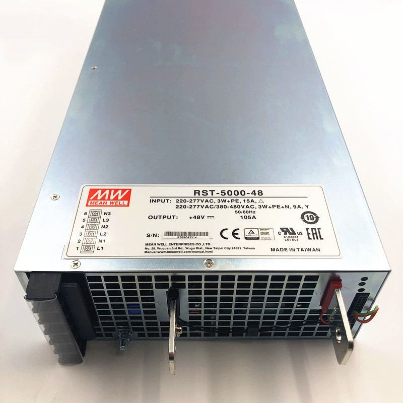 MEANWELL Switching Power Supply RSP-5000 Series 24V 36V 48V 200A~105A 5000W Power Supply With Single Output