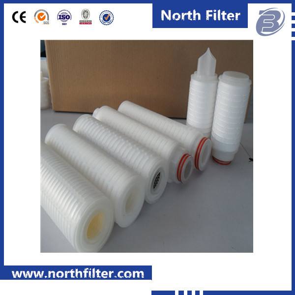 Hydrophobic PTFE Membrane Filter 0.02 Micron 40 Inch Purifier Filter for Gas Sterile Filtration