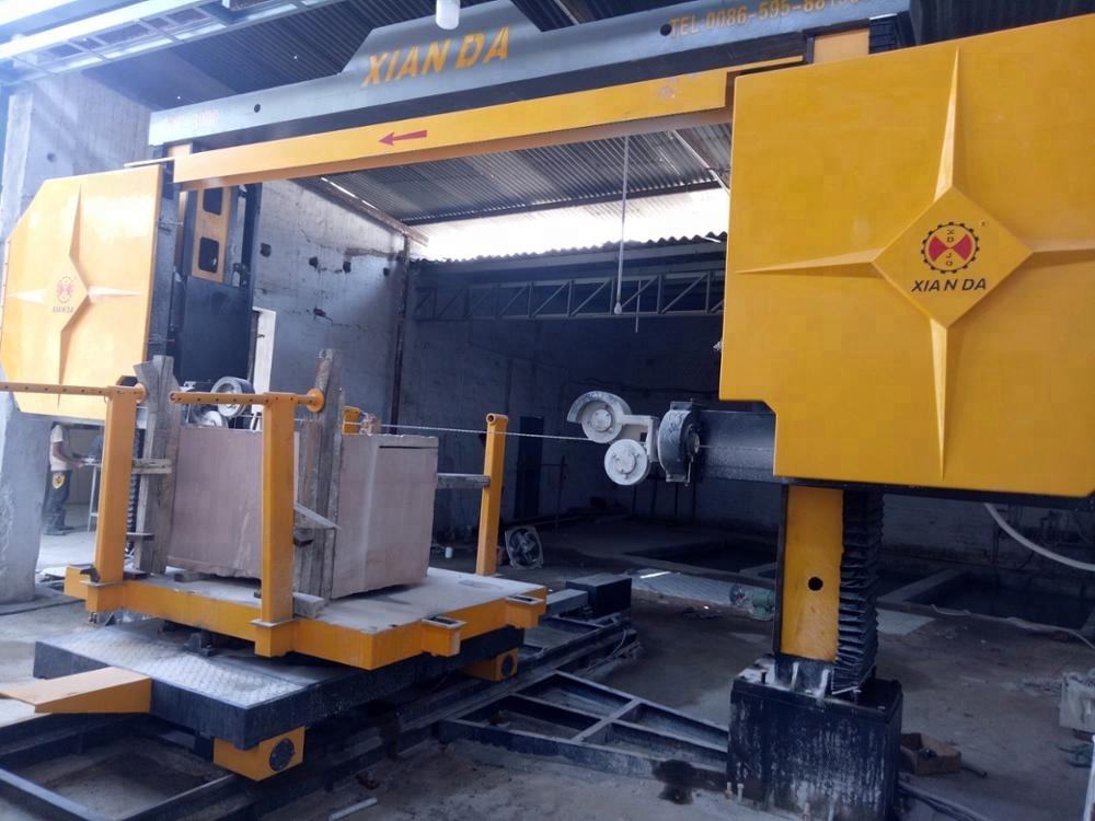 DISCOVERY 4 - 3000 Diamond Wire Saw Machine Cutting Trimming Squaring Profiling Machine For Stone Block Shapes