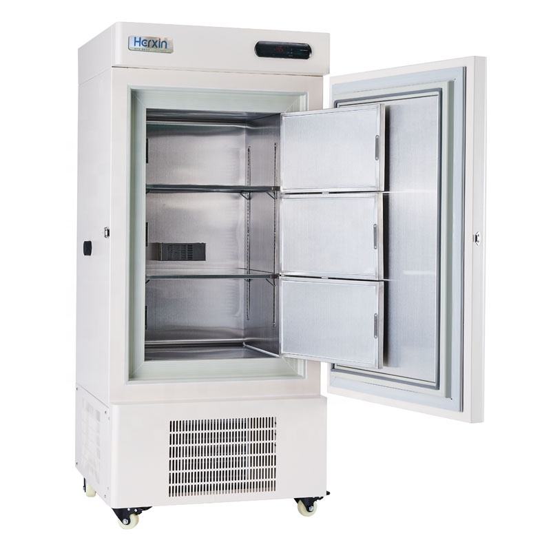 HELI minus 80 degree Medical cryogenic equipment upright ultra low deep refrigerator freezer DW-86L208