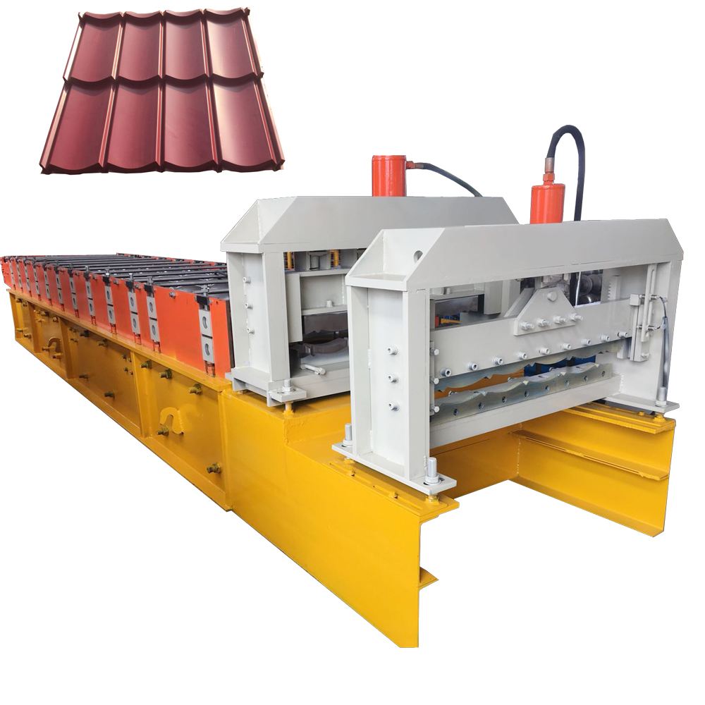 Mesin tile roll forming machine for Indonesia