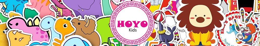 HOYO Unicorn Stickers, 50 Pcs Pack, Laptop Stickers, Cute Vinyl Stickers for Water Bottles, HydroFlask, Car, Skateboard, Bike