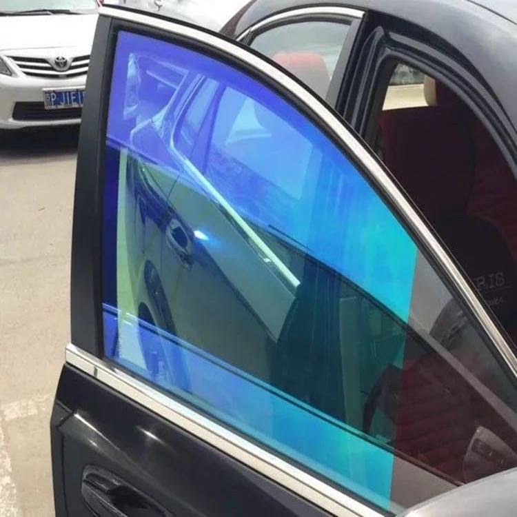chameleon paint for car window glass heat insulation shining cool window tint film