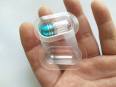 Pharmaceutical Empty Plastic Single Capsule Packaging Bottles for Herbal Sexual Enhancement Capsules