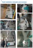 SSHJ4 animal poultry feed double shaft batch paddle mixer