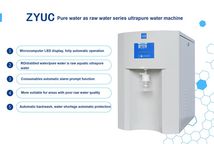 ULT Economic Lab Water Solutions Analysis Ultra Pure Water Prification Machine Price
