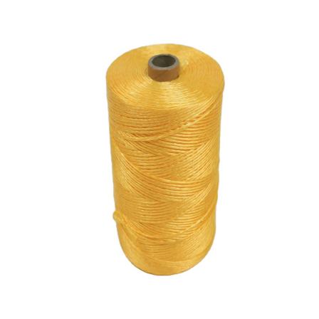 3 strands 3ply Cotton PP Polyester twisted baler rope twine