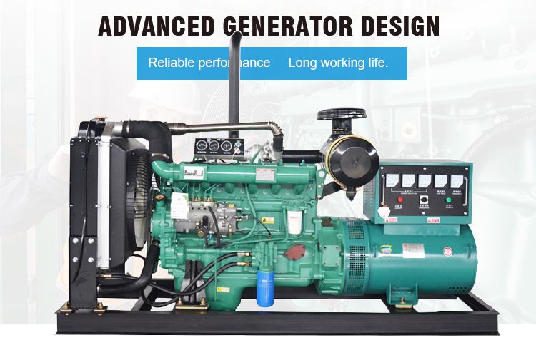 Self generating power system 100kw generator water cooled diesel electricity generation
