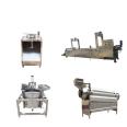 automatic electricity heating  banana chips fries slicing  making machine  plantain  chips frying machine line