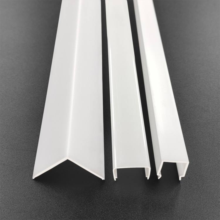 Professional Manufacture U-Shaped White 600mm 1200mm 1500mm PC PMMA Material led diffuser cover//