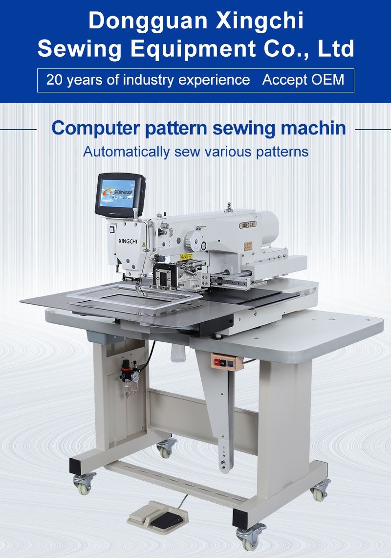 Professional Computer Programmable Pattern Sewing Machine for Leather Shoe in Stock