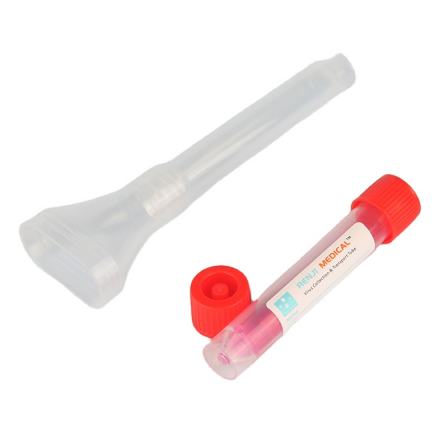 10ml vacuum blood collection test tube vtm kits transport Media virus sampling tube with nasal swab kit