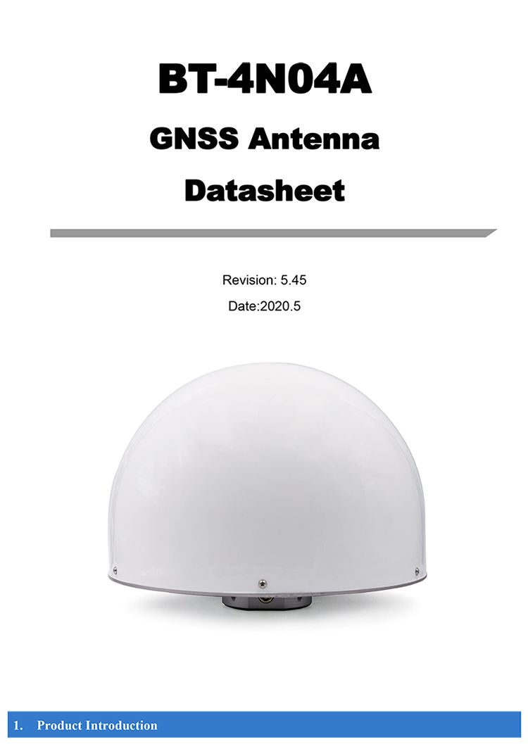 BEITIAN NEW 3D choke ring GNSS antenna, used with satellite navigation receivers, survey, map, agriculture, monitor, BT-4N04A