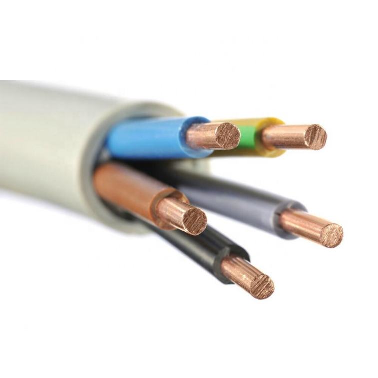 600/1000V Copper Conductor PVC Insulated PVC Sheathed VVG Power Cable 2x1.5mm2 3x1.5mm2