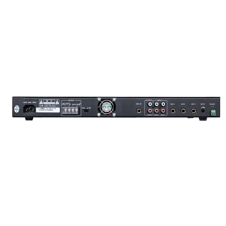Professional 5.1 6 channel 1u Digital Mixer Amplifier