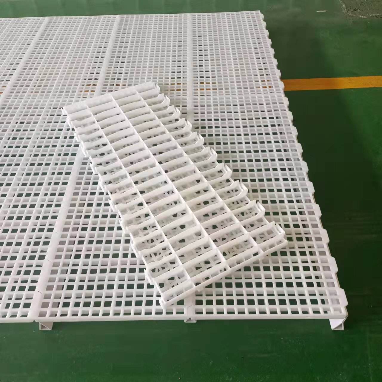 poultry equipment plastic dung leakage slat floor for chicken and duck