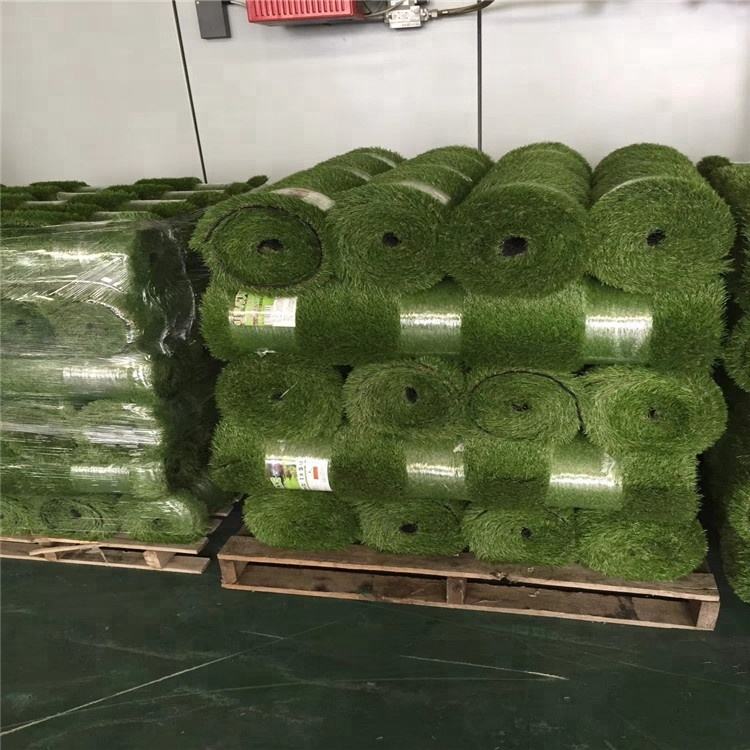 High standard synthetic football grass rubber base carpets
