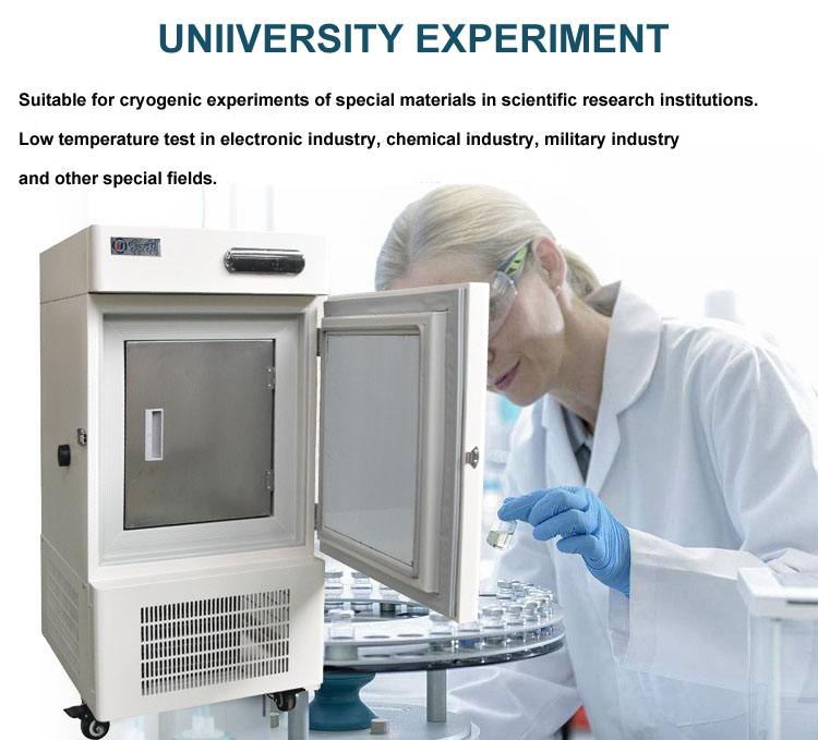 -86 Degree CE Certified ULT Laboratory Mini Freezer