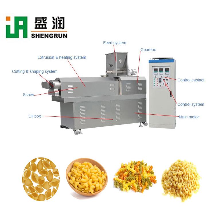 Automatic pasta machine pasta production line macaroni pasta making machine