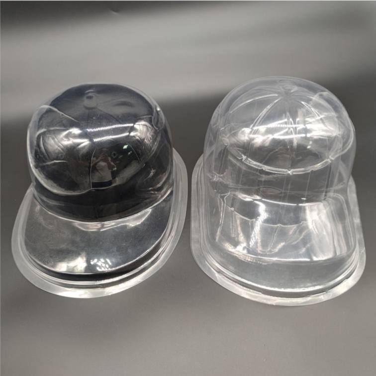 High Quality Customized Clear Transparent Baseball Hat Box Hat Display Box Hat Case