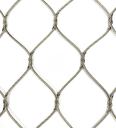 Rope Mesh Cable Voliere Oiseaux Ferrule and Knotted Mesh Stainless Steel WIRE Protecting Mesh Woven Protection Plain Weave CE