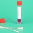 10ml vacuum blood collection test tube vtm kits transport Media virus sampling tube with nasal swab kit