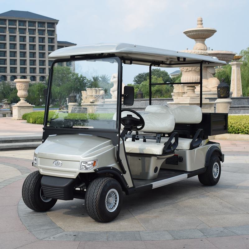 Four wheel small electric car 4 seater golf cart with CE certificate