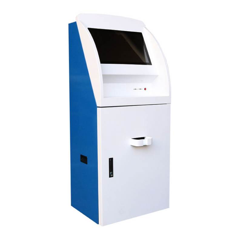 OEM Manufacturer Card printer Automatic Card Issuing Capacitive Touch Screen Self Service Terminal Kiosk Customized
