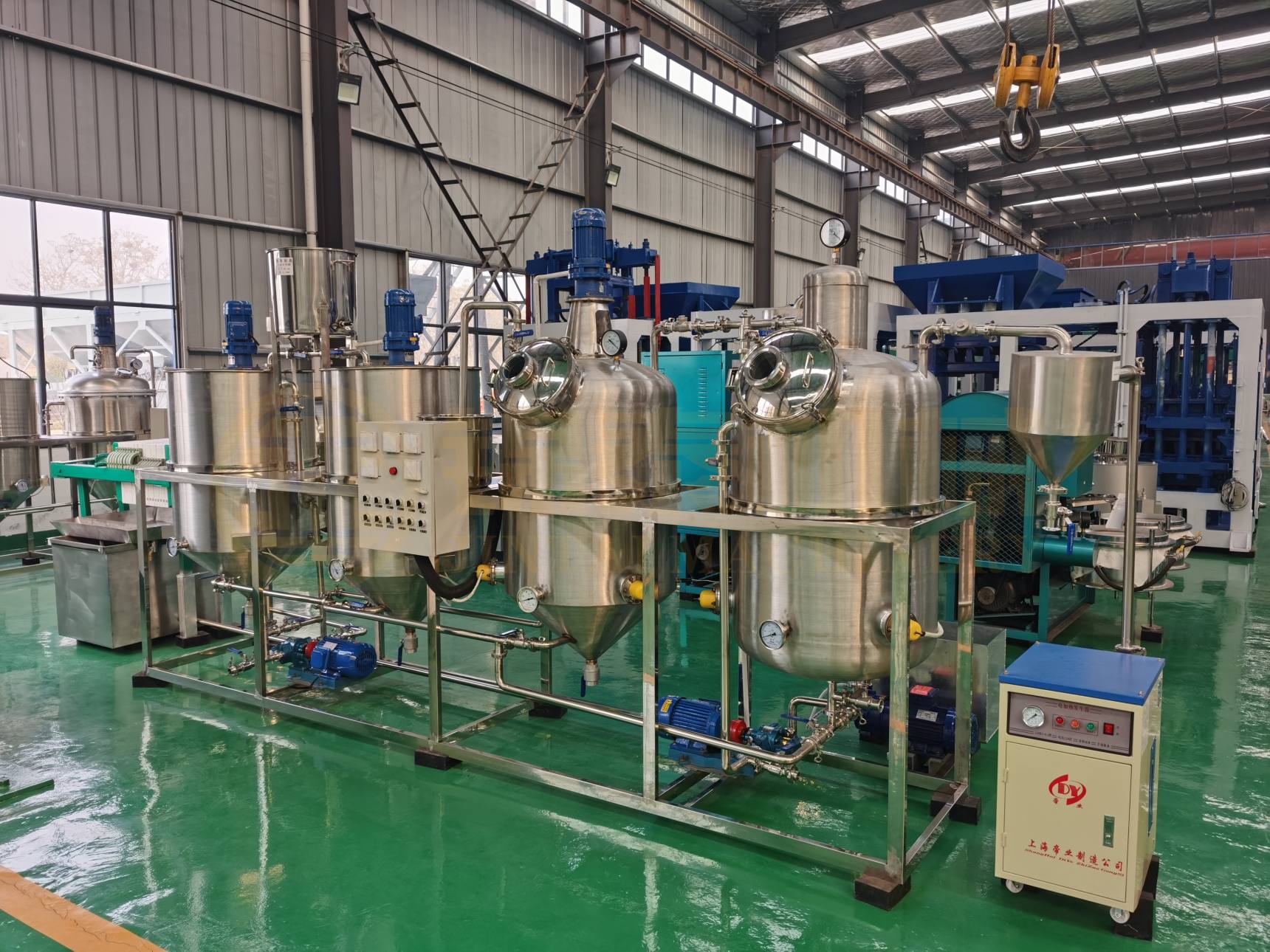 advanced technology oil press production line /beans sesame peanuts sunflower oil processing machine