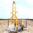 HW230L  100m dpeth 8inch diameter borehole drill driller rig machine in Chile