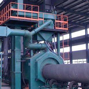 Sand Blasting Machine For Clean Steel Pipe Outer And Inner Wall