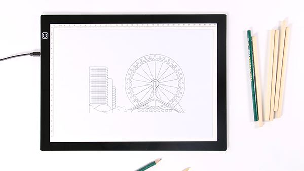 3 level adjustable dimmable tracing drawing board A4 LED Tracing Light Pad Tracer Light Box Artist LED Drawing board