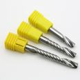 DouRuy  3.175mm one Flute Spiral Cutter router bit CNC end mill   milling cutter tugster steel router bits  acrylic plastic