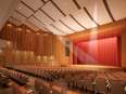 Leeyin Sound Absorbing Multi-function Halls Soundproofing perforated wooden acoustic panel