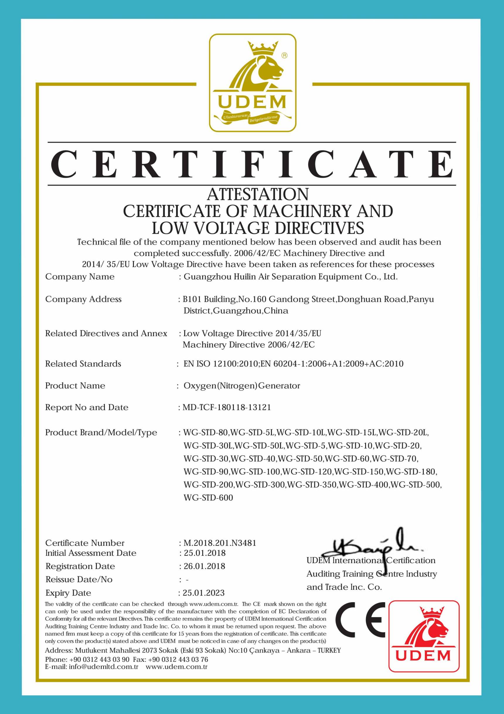 Nitrogen Purifying Equipment By Hydrogenation