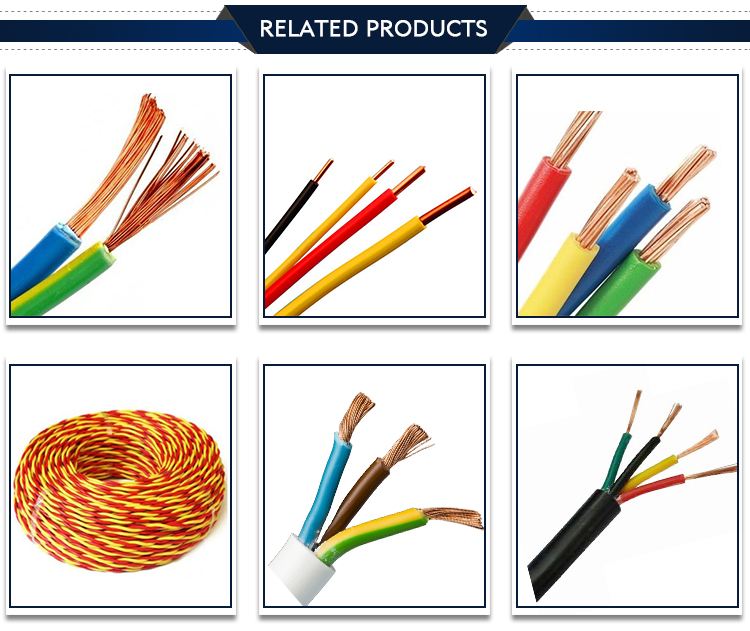 2021 Rvs Flexible Electric Cable 450/750V Pvc Twisted Electric Wire 0.5mm Rvs Cable Wire Electrical