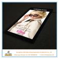 Outdoor 27x40 inches LED movie poster frame with key and lock