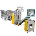 PLC Operation Automatic Fastener Bolt Nut Washer Packing machine Four Vibrating Feeder Customizable to Thirty