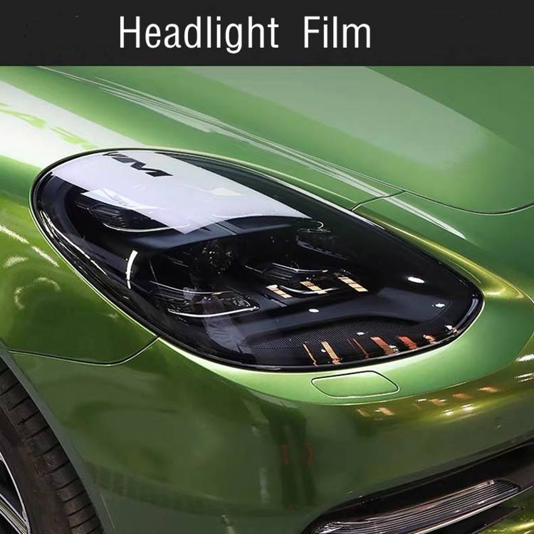 0.3x10m Wholesale Car Lamp  Headlight Film for Car Headlight Tint film Car taillight film