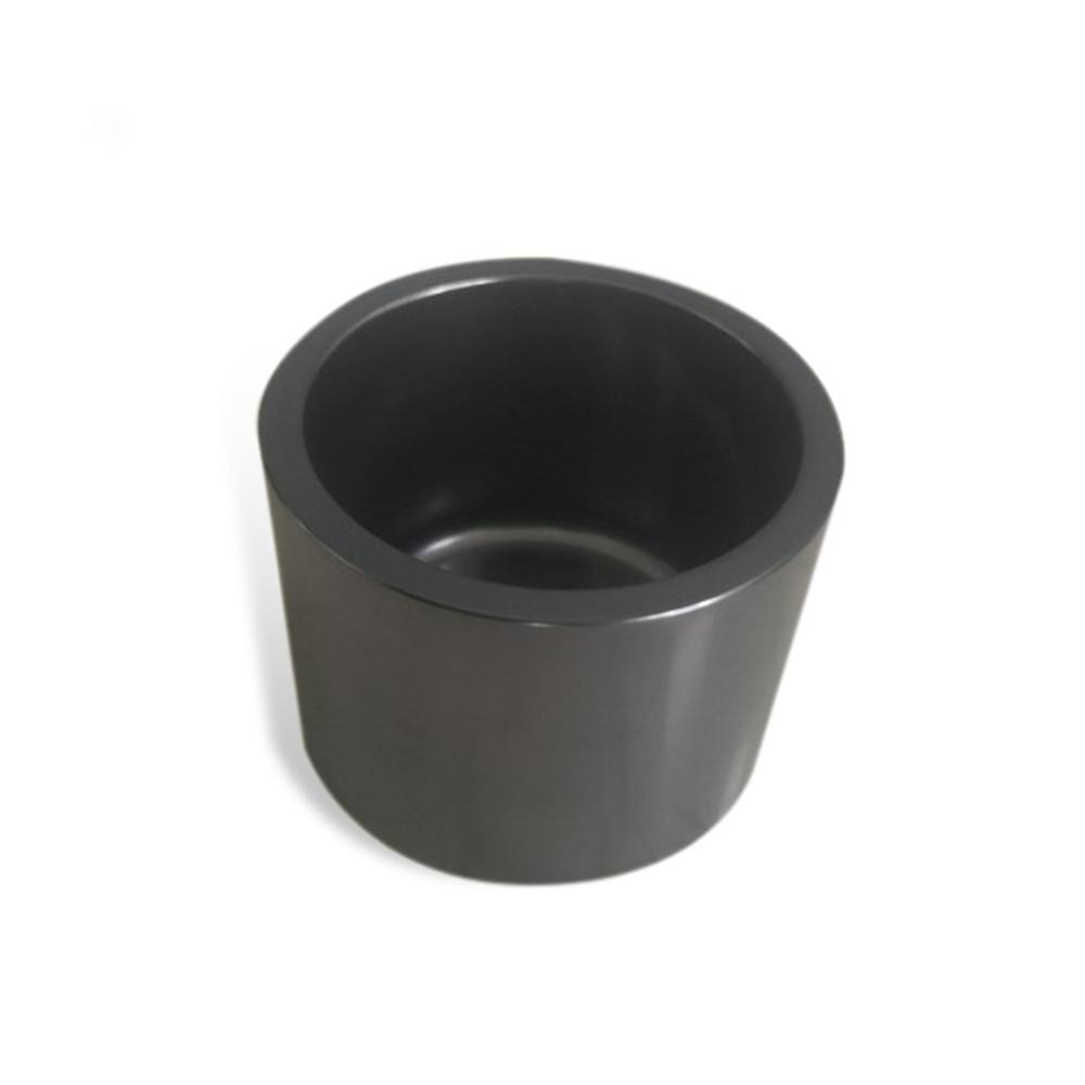 Fine grain 2kg 5kg graphite crucible induction furnace graphite crucible for melting gold silver precious metal