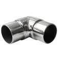 304 316L 4 Inch Adjustable Ornamental Stainless Steel Tubing Handrail 90 120 Degree Elbow