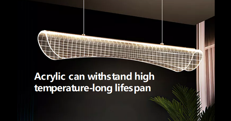 Nordic Living Room Kitchen Hanging Acrylic Modern Led Chandelier Pendant Light