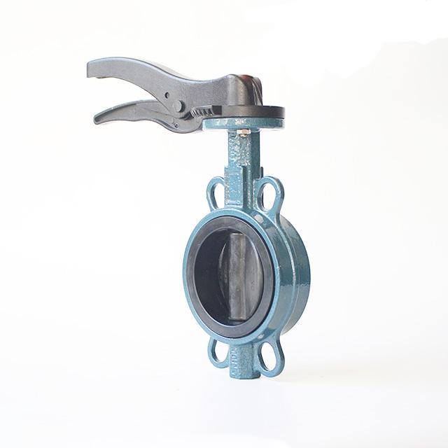 Industrial application DN50 DN100 DN200 carbon steel DI Coated EPDM/NBR butterfly valve